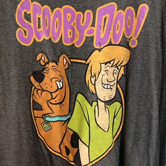 Old school Scooby-Doo gray T-shirt size L - Picture 2 of 4